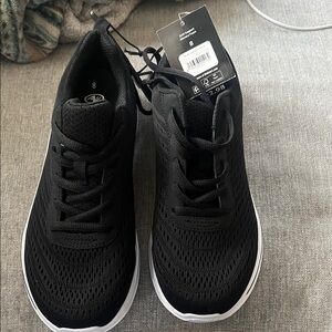 Athletic Works Black & White Women's Athletic Sneakers